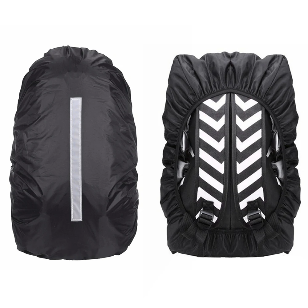 25 45L Reflective Backpack Rain Cover Dustproof Climbing Rucksack Sport