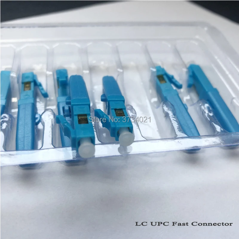 50PCS FTTH LC fast connector LC UPC single mode SM telecom level communication equipment optical fibre field connector 50PCS FTTH LC fast connector LC UPC single mode SM telecom level communication equipment optical fibre field connector