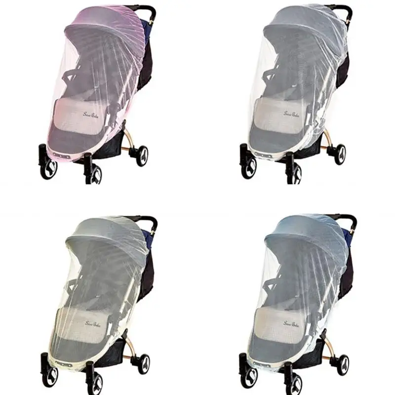 

Baby Net Stroller Insect Net Pushchair Buggy Safe Protection Mesh Cover Mosquito Tent Baby Sleeping Tent Pink