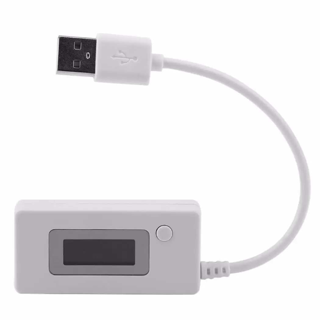 

15W 19999mAh 0 LCD 3A 0 Power 1 White Tester Current Normal Digital 1 Only USB Mini 4 Charger Display Voltage 30V Digital Only