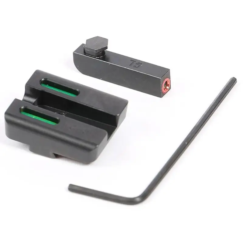 

Hunting Fiber Optic Front with Combat Rear Sights Focus-lock for Glock