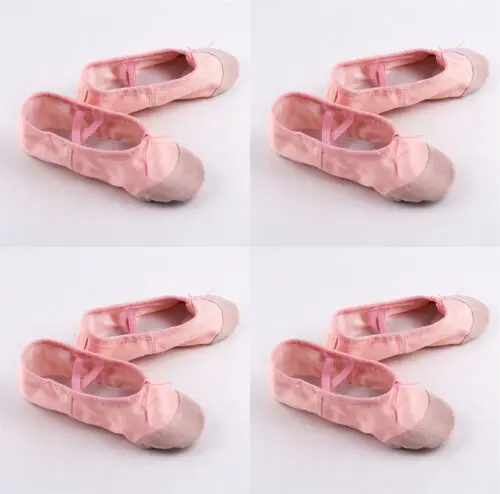 New Pudcoco Baby Ballet Flats Dance Toe Shoes Children Professional Ladies Satin Moccasin Soft Silk Toddler Modis Ballet Shoes