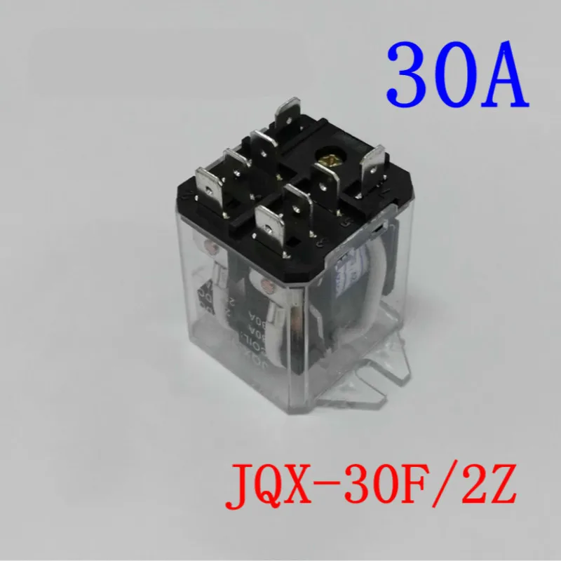 

Silver Point Jqx - 30f 30a / 2z High-power Relay 12v 220v 24 V Will Electric Current 12f 2 Open 2 Close