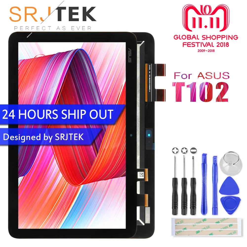 

10.1" For ASUS Transformer Mini T102HA T102H T102 HA LCD Display Matrix Touch Screen Digitizer Sensor Tablet PC Assembly Parts