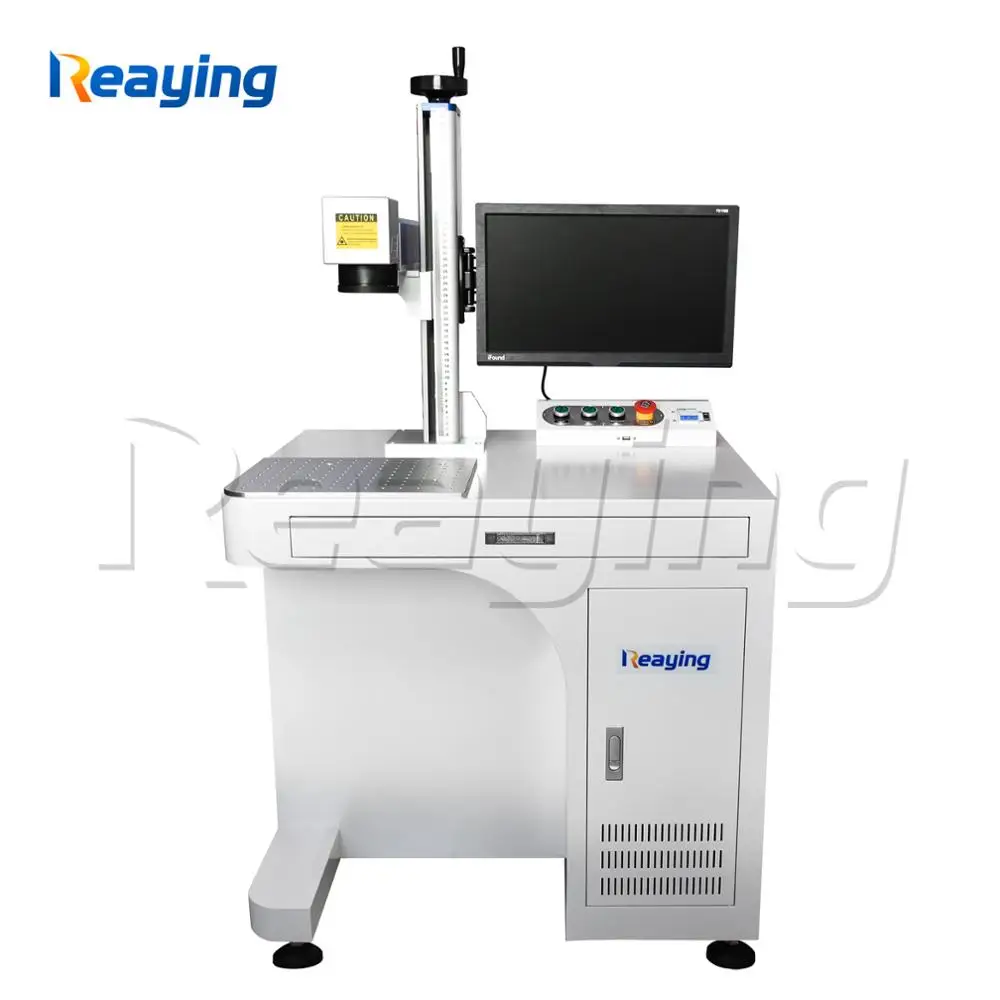 

30W 50W Desktop Fiber Laser Metal Engraving Machine Stainless Steel Knives DIY Marking Machine