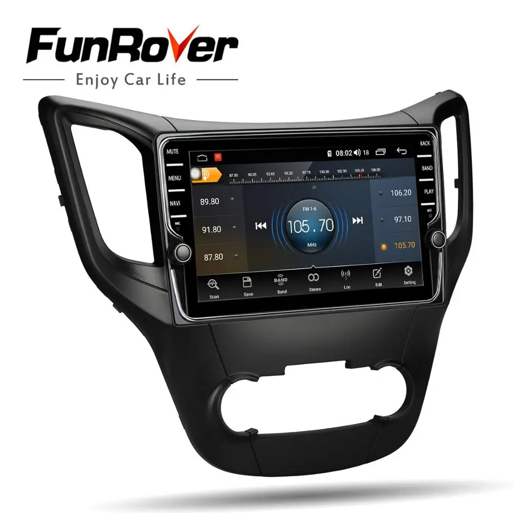Top Funrover 4G+64G octa core android 9.0 car radio multimedia player for changan cs35 autoradio 2 din car dvd gps navigation dsp fm 4