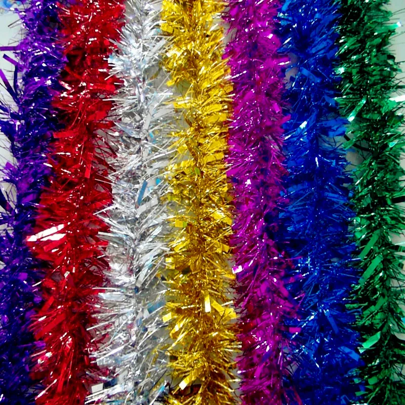 

7 color/1 set,christmas decoration ribbon garland new year beautiful party decoration