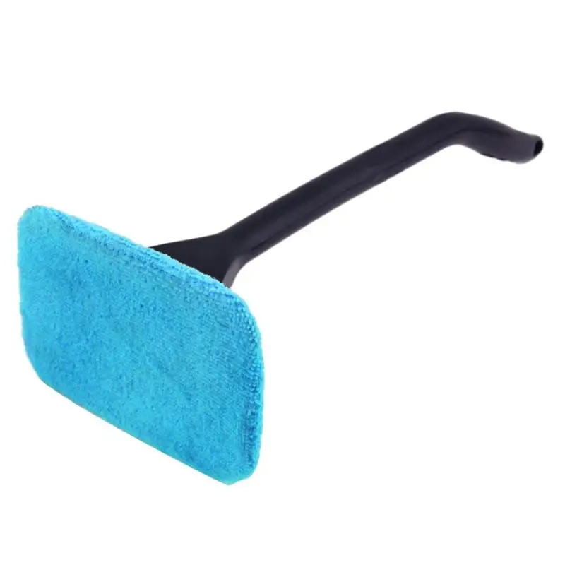 

1Pc Car Washer Brush Microfiber Window Cleaner Long Handle Dust Car Care Windshield Shine Towel Handy Car Cleaning Washable Tool