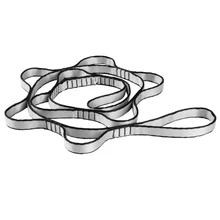 1,1 м гамак для йоги гамак Удлинительный ремень подвесной гамак для йоги Удлинительный ремень для альпинизма высокая высота Рабочая веревка