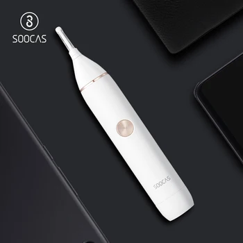 

Soocas N1 0 Skin Scratching Electric Nose Trimmer All In One Trimmer For Nose And Ears Portable Nose Hair Clipper Battery Xiaomi