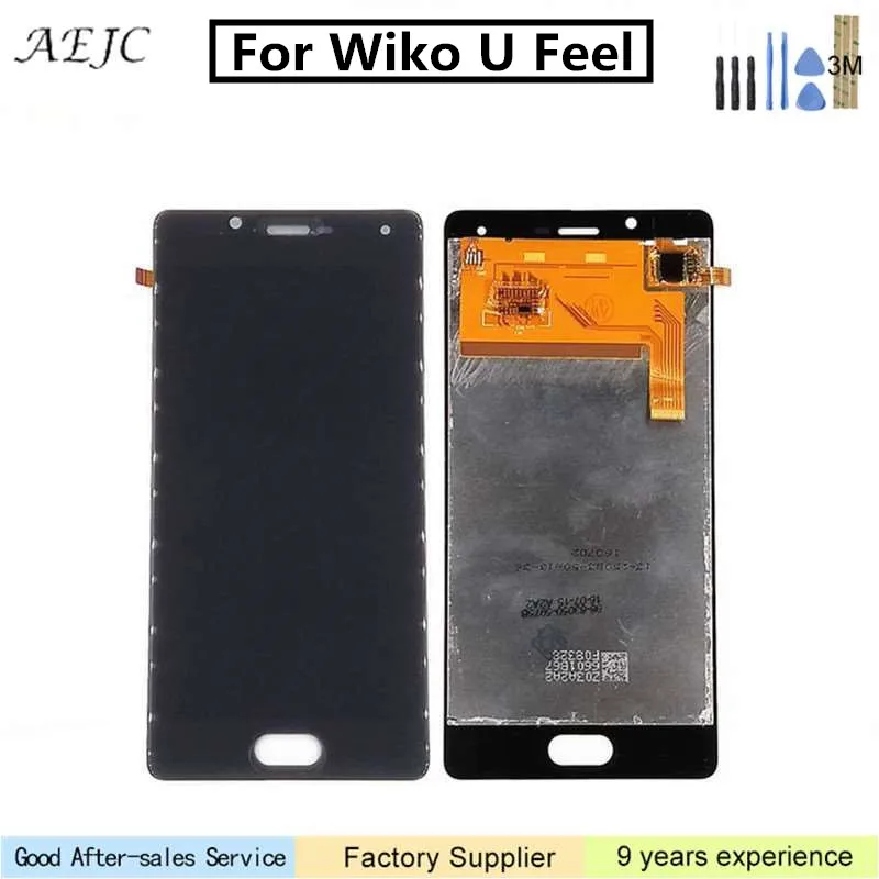 

5.0" For Wiko U Feel UFeel LCD Display with Touch Screen Digitizer Assembly Replacement Repair Part For Wiko UFeel LCD