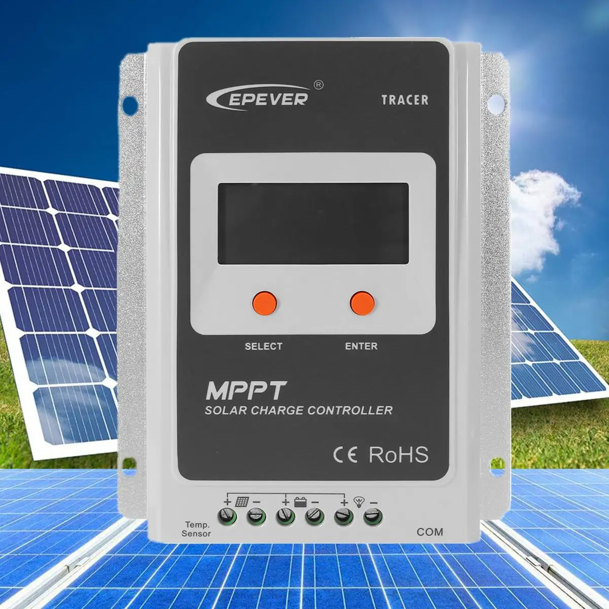 

USB EPEVER 10A 12V/24V MPPT Solar Charge Controller Fast Power Regulator Inverter solar Power controller Solar Regulator