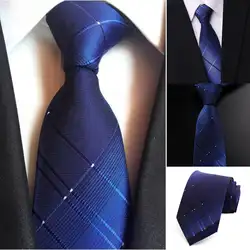 Новый мужской Модный деловой очаровательный галстук, как показано на рисунке, 3,5 см 145 см 8 см для вечерние, свадебной вечеринки