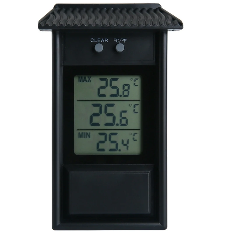 

Garden Waterproof Thermometer Memory Thermometer Outdoor Window Thermometer Refrigerator Thermometer