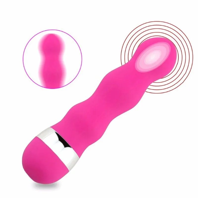 Realistic Anal font b Dildo b font Vibrator Clitoris Stimulator Powerful AV Magic Wand Stick G