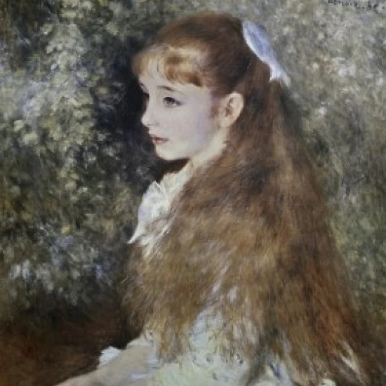 Mlle Irene Cahen D'anvers D1880 Pierre Auguste Renoir