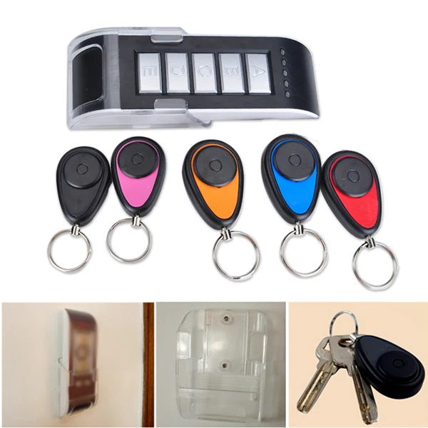 

Wireless Finder Lost Key Wallet 5 In 1 Locator Receiver Durable Alarm Keychain XXM8