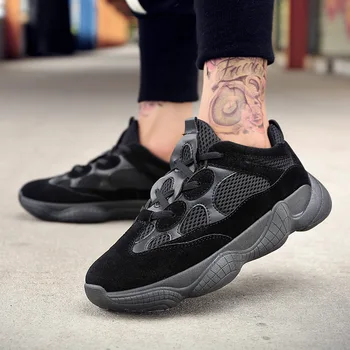 

Men Casual Shoes 2019 Summer Breathable Mesh Men Sneakers Light Comfortable Men Flat Shoes Shoes Black Zapatillas Hombre