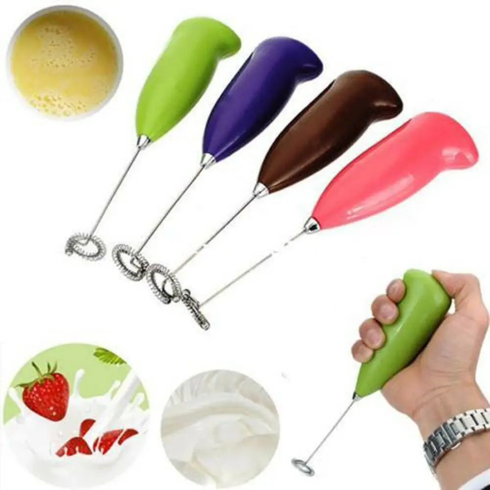

Electric Milk Egg Stiring Tools Blender Drink Foamer Whisk Mixer Stirrer Coffee Eggbeater Kitchen tool
