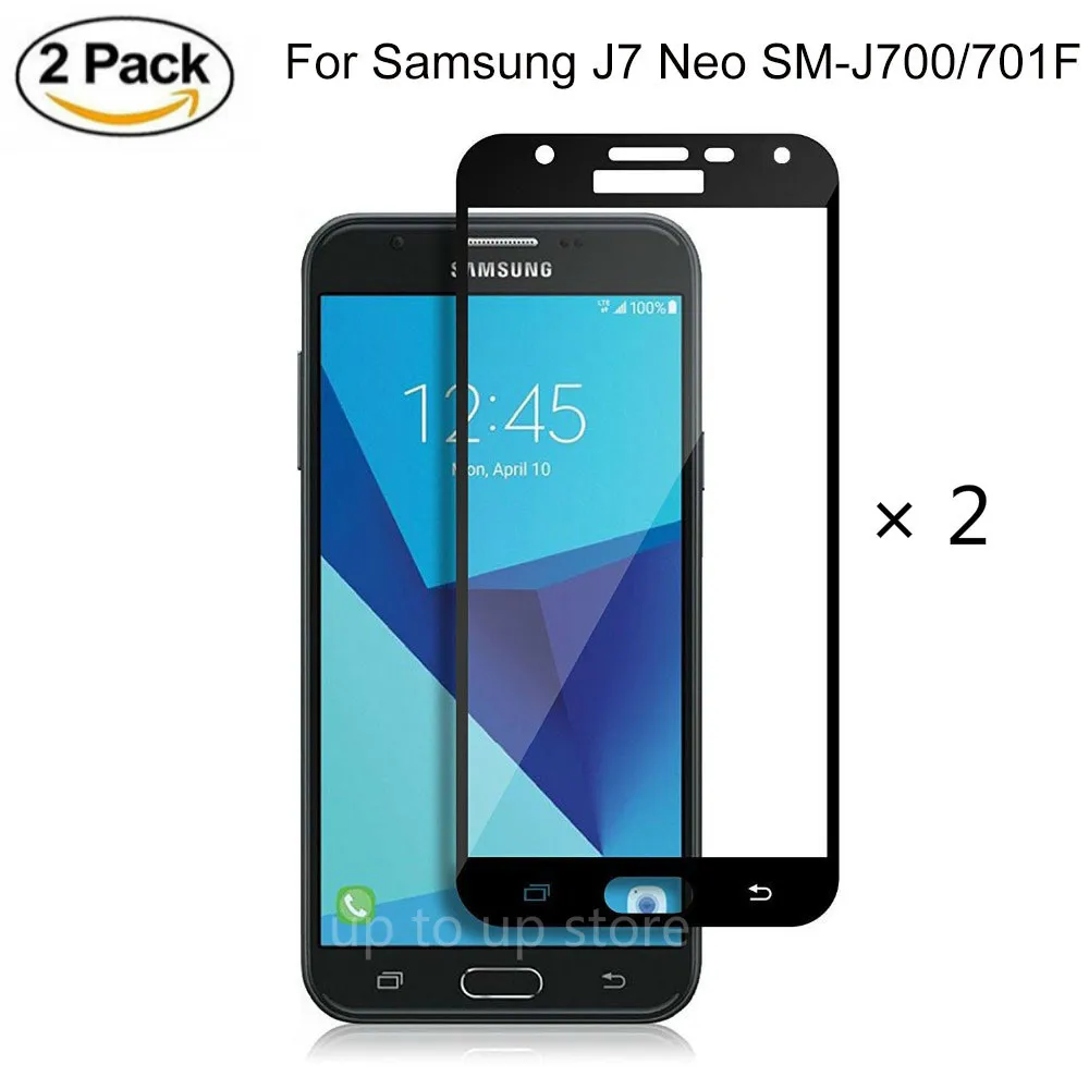 

Full cover Tempered Glass For Samsung Galaxy J7 Neo Screen Protector For Samsung J7 Neo Nxt sm-j701 J701f j7100 Protective Film