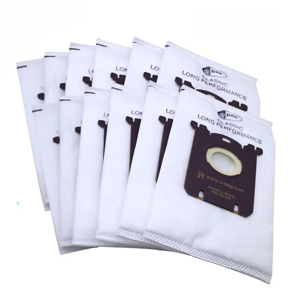 

10Pcs/Set Efficient Dust Bags Vacuum Cleaner Bags S-bag for Electrolux FC8202 9130 HR8375