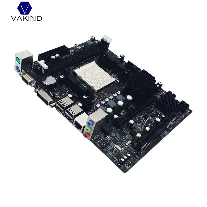 

NEW Desktop A780 Computer Motherboard AM2 2xDDR2 PC Mainboard Double Channel Support VGA DVI