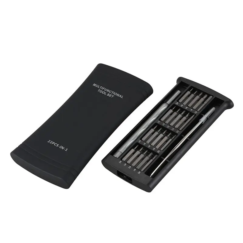 

New Small Screwdriver Set 22 In 1 Precision Screwdriver Bit Set With Torx Pentalobe Phillips Flathead Triwing Magnetic Driver