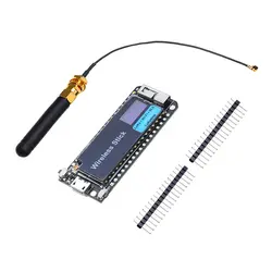 LEORY LoRa 868-915 МГц телевизионные антенны bluetooth Wi-Fi IOT SX1276 + ESP32 развитию Модуль с OLED для Arduino