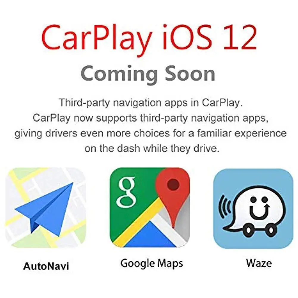 Carplay USB ключ подходит для Apple IPhone Android Автомобильная Автоматическая навигация плеер