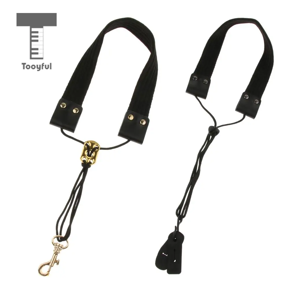 Tooyful Durable Polyester Saxophone Neck Strap Belt Woodwind