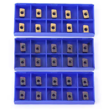 

10pcs APKT1135 Carbide Insert Milling Cutter Metal Cast Lathe Turning Tool