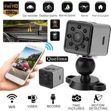 Quelima SQ13 Mini HD 1080 P Auto DVR DV Macchina Fotografica Pocket Cam Casa di Sicurezza di Rilevamento del Movimento Sport Record Wifi Voce record di Marca Cam