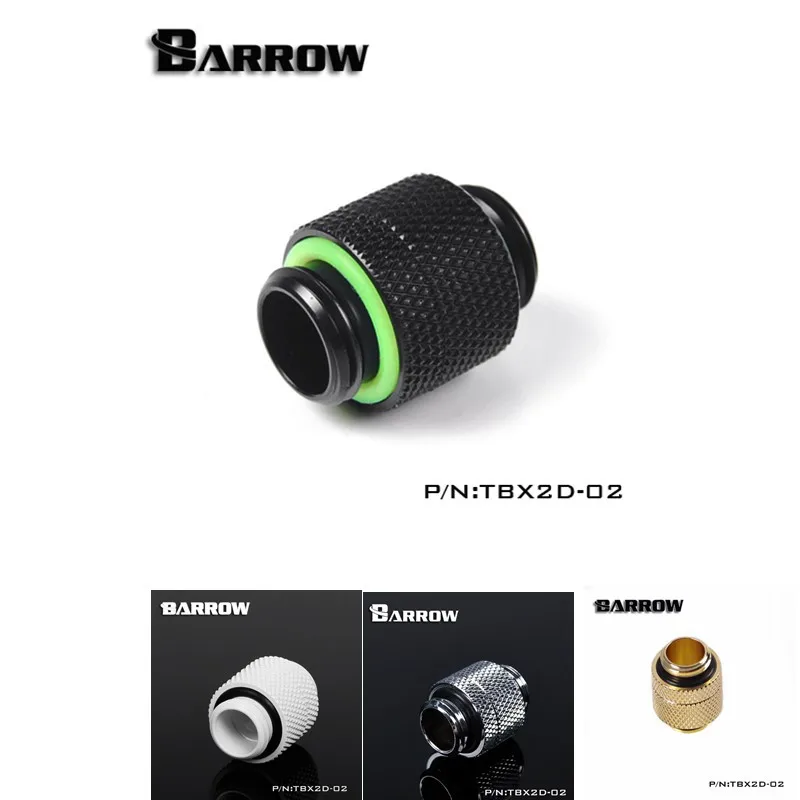 

Barrow G1/4 '' rotate dual external thread connection double male adapter thread connector for water cooling TBX2D-02