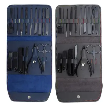 

16Pcs/Set Stainless Steel Nail Clippers Manicure Scissors Grooming Tool Kit Acrylic Nail Kit Manicure Set