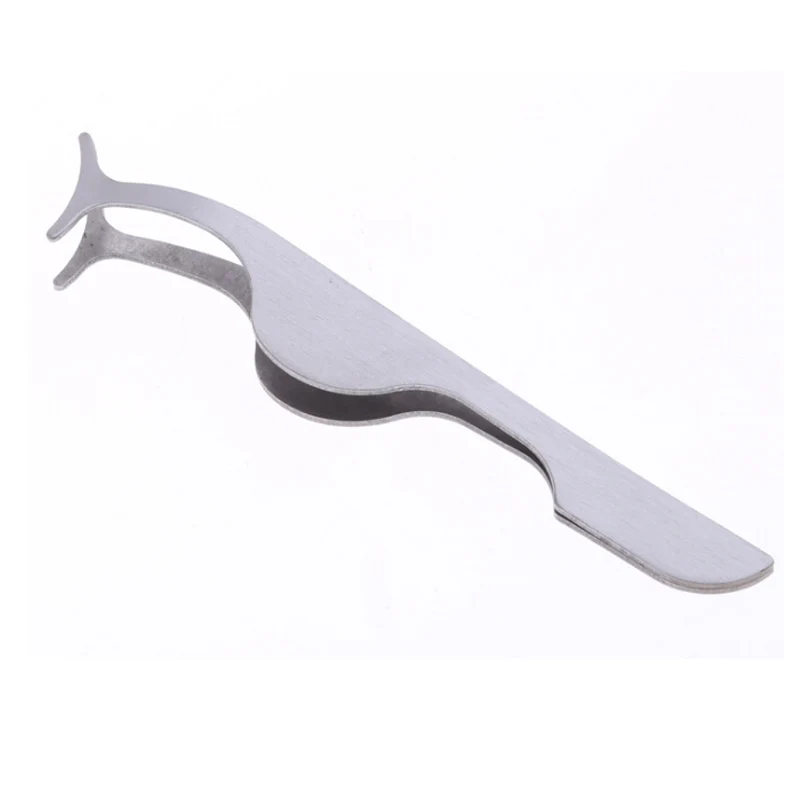 

Blueness Stainless Steel Magnet Eyelash Curler False Eyelashes Tweezers Eyelash Extensions Easily Use Makeup Tools