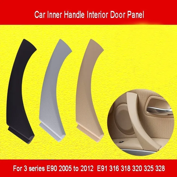 Car Inner Handle Interior Door Panel Pull Trim Cover left Right case For BMW 3 series E90 2005 to 2012 E91 316 318 320 325 328 | Автомобили