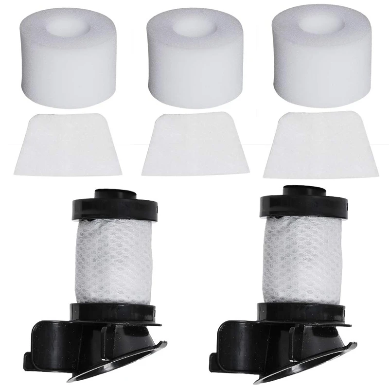 Замена 2 Hepa фильтр и 3 пены войлочный для акулы Ionflex Duoclean вакуумный IR100 IR101 IR70 IF100 IF150