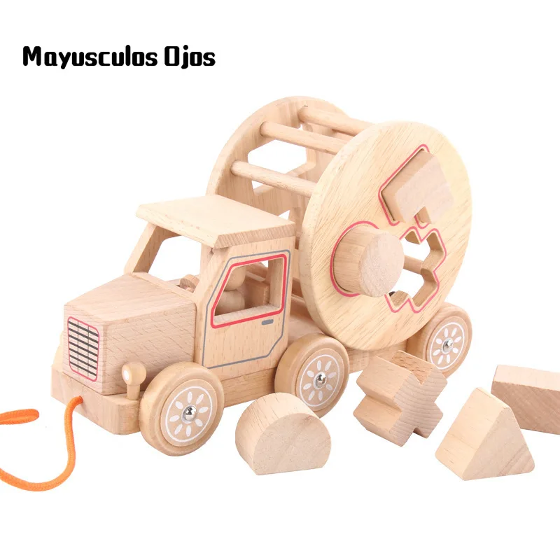 carro de arrastre para niños madera