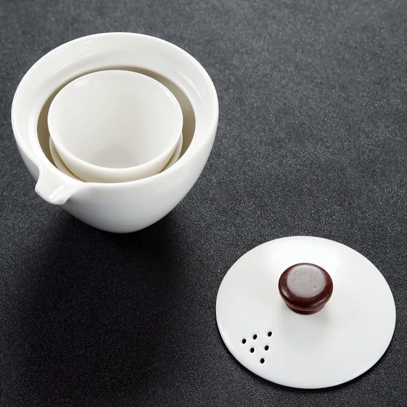Портативный Открытый Дорожный кофейный чайный набор чайная посуда с пакетом для хранения чайный горшок чайные чашки китайские чайные наборы кунг-фу чайник кофе для подарка
