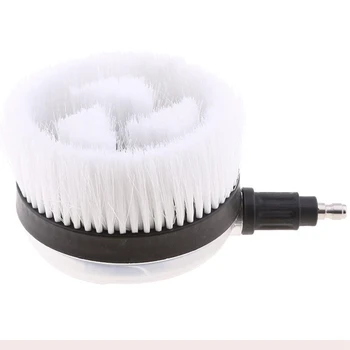 

DHBH-Hydraulic Levels Car Wash Brush Automatic Rotation Washer Car Cleaning Washing Plastic Head Tools With 1/4 Inch Quick Con