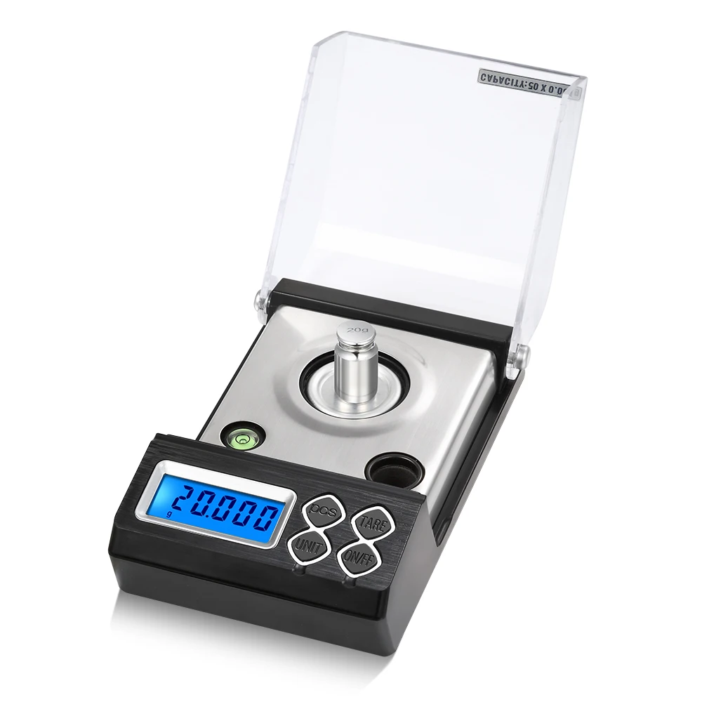 

50g/0.001g Mini Electronic Balance High Precision Professional Digital Milligram Scale Powder Scale Gold Jewelry Carat Scale