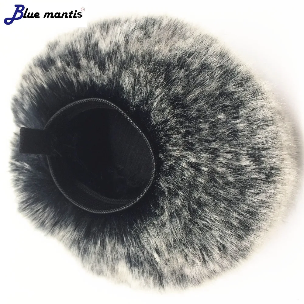 

Outdoor Artificial Fur Wind Microphone Cover Muff Windscreen Sleeve Shield For Tascam Dr44WL Dead cat for Tascam DR44WL