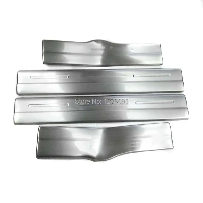 

For BMW X1 2016 Stainless Steel Interior Scuff Plate Door Sill Protector Trim Kick Guard Pedal Step Cover Sticker Car Accessory