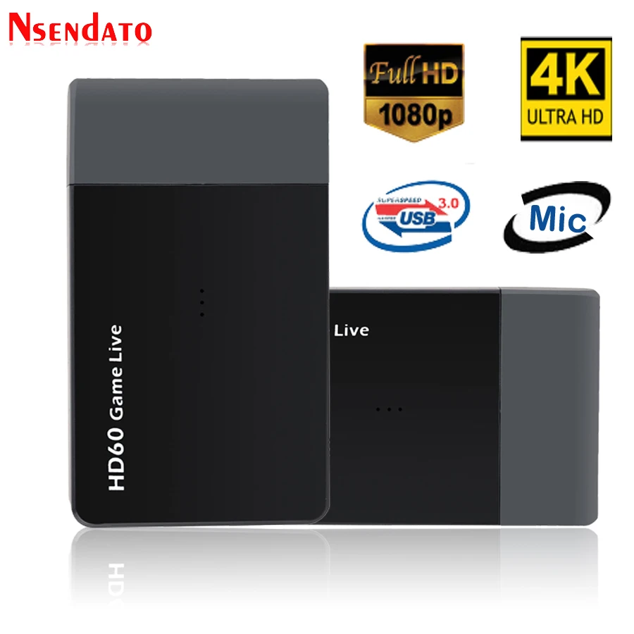 EZCAP 261M USB 3 0 HD60 видеозахват 4K 1080P для игр прямая трансляция видео конвертер с