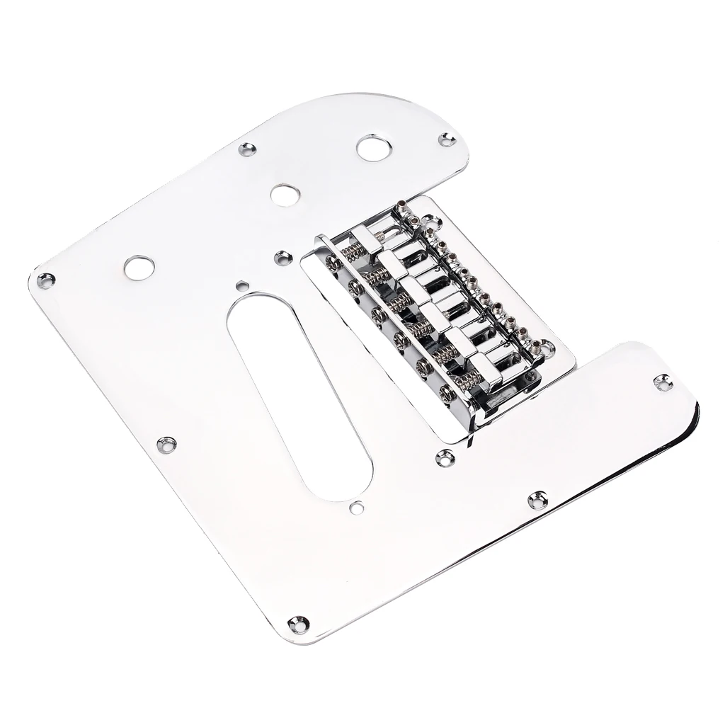 Chrome Plated 6 String Electric LAP Steel Guitar Control Plate w