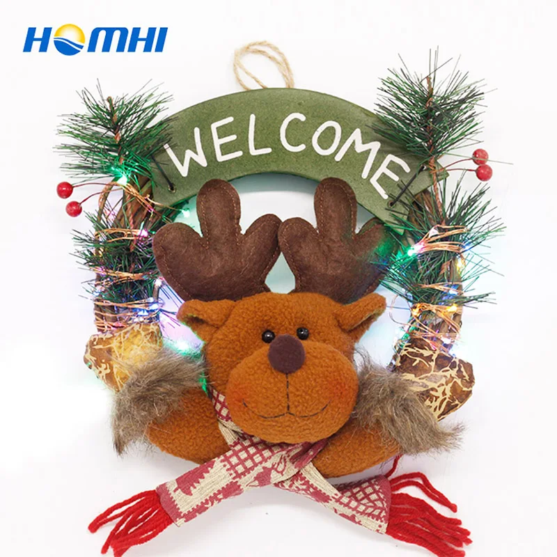 

Christmas garland on the window tree RGB led string fairy lights led lights Curtain decoration batteries street garlands doll