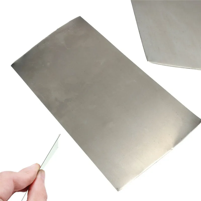 

High Purity Thin Sheet Nickel Plate Foil 0.3mm x 100mm x 200mm Metal Industry
