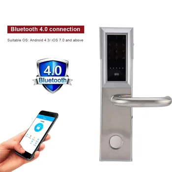 

1Set Digital Door Lock Electronic Bluetooth Smart Door Locks Smartcode Keyless Touch Password lock For Home Hotel Apartment