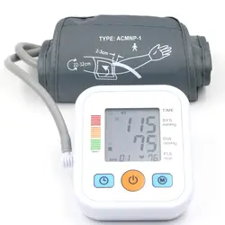 Автоматический рычаг кровяного давления монитор домашний электронный измеритель кровяного давления домашнее Медицинское Оборудование