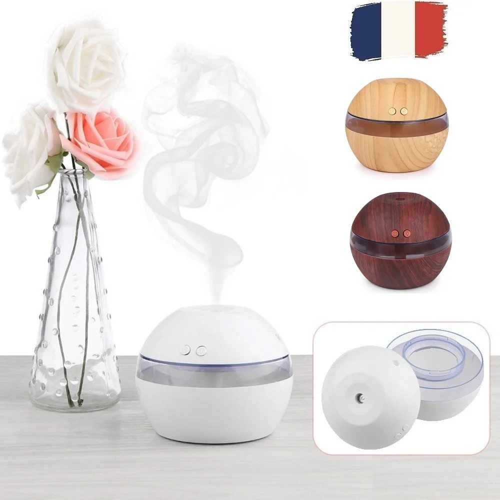 

Electric Aroma Diffuser 300ML LED USB Humidifier Air Ultrasonic Mist Maker Air Humidifier Wood Home Essential Oil Aromatherapy